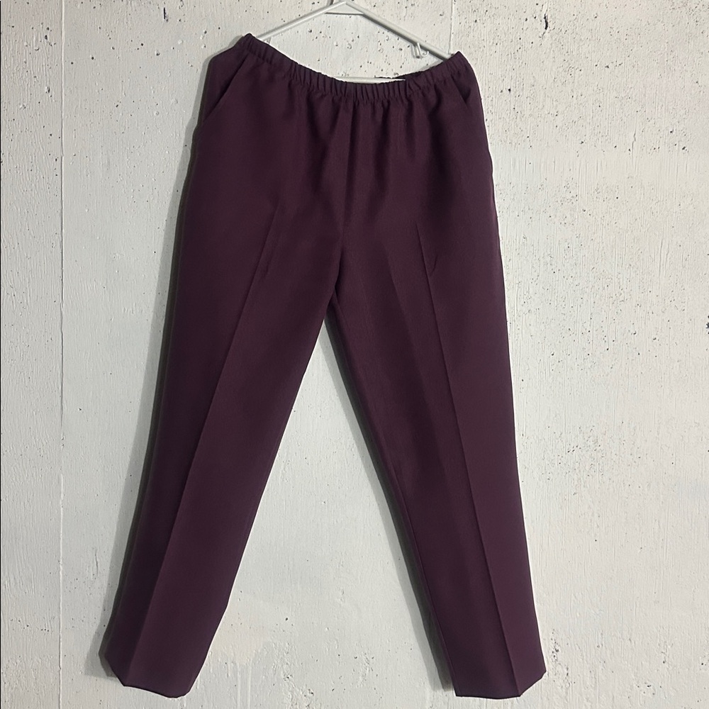 Vintage Women's Deep Purple Pantsuit - Picture 11 of 14